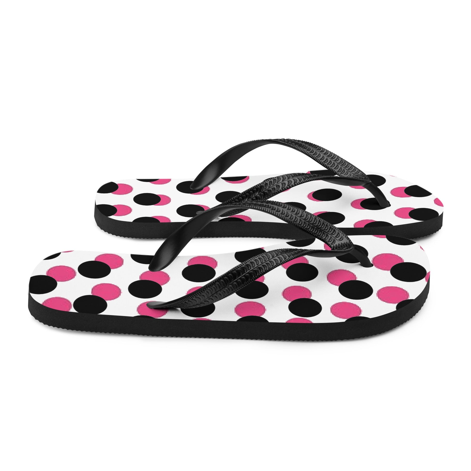 Polka Mix Flip-Flops