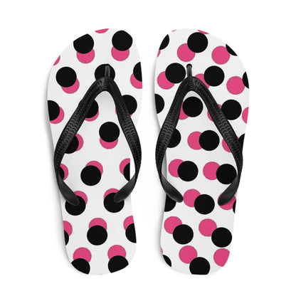 Polka Mix Flip-Flops