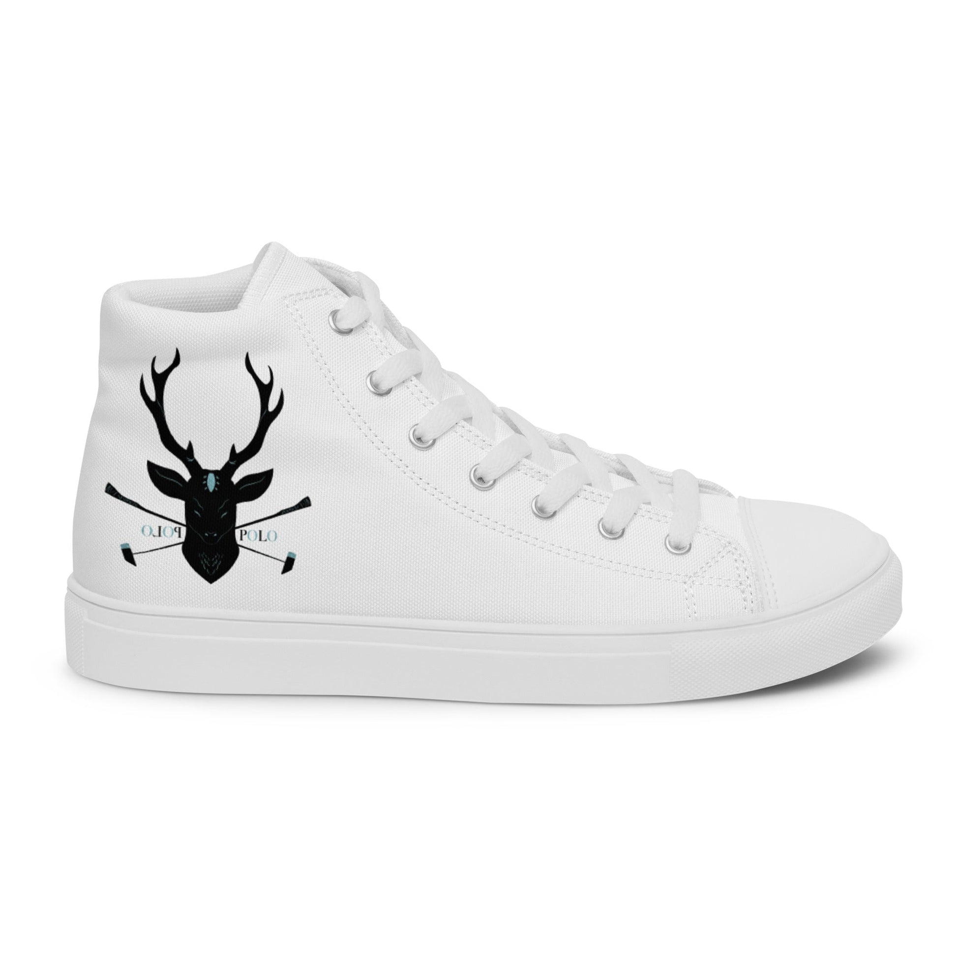 Polo Team high top canvas shoes