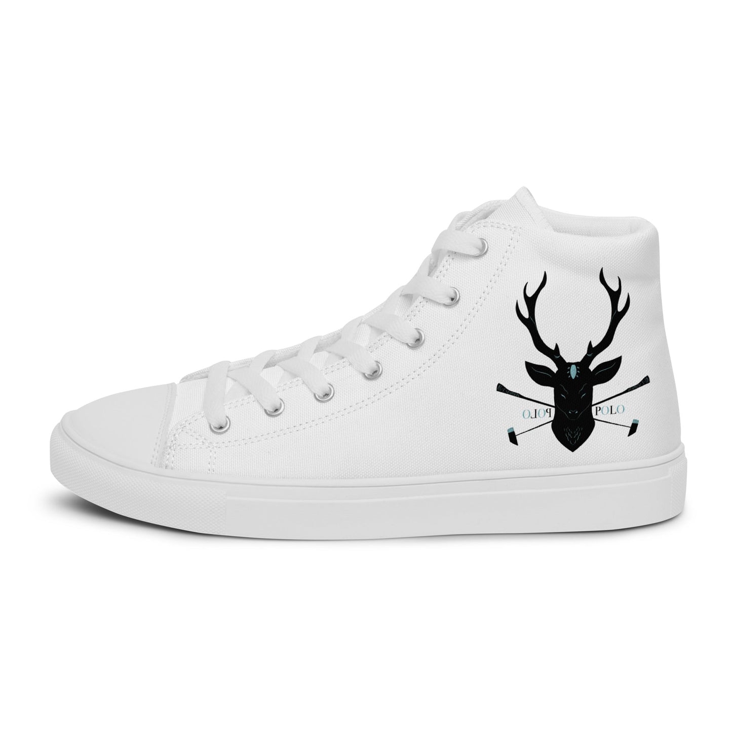 Polo Team high top canvas shoes