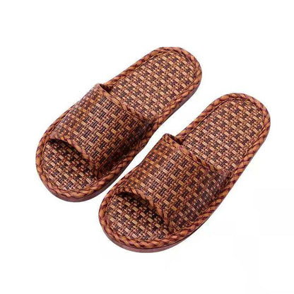 Rattan Slider Sandals