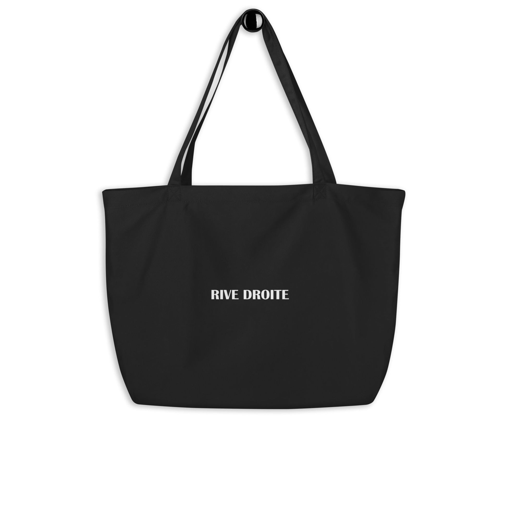 Rive Gauche, Rive Droite Large organic tote bag