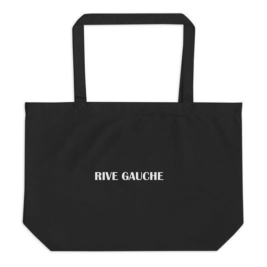 Rive Gauche, Rive Droite Large organic tote bag