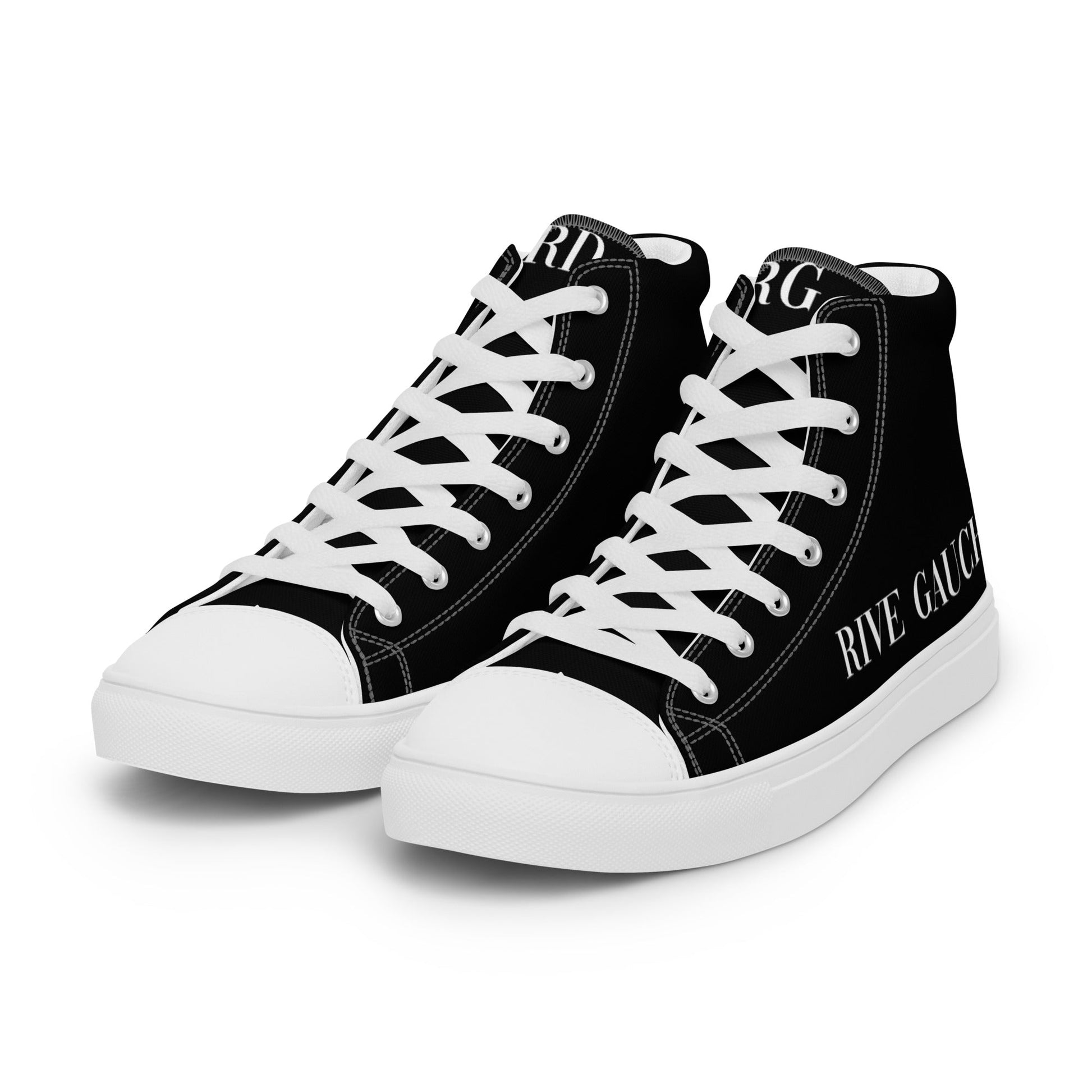 Rive Gauche~~Rive Droite high top canvas shoes