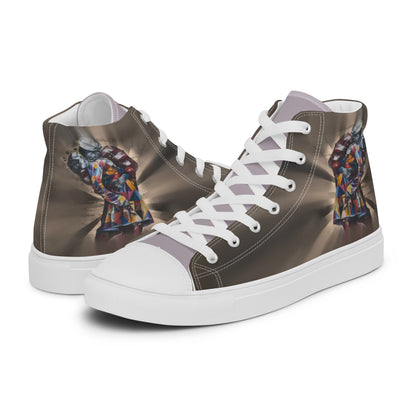 Sailor's Love high top canvas shoes