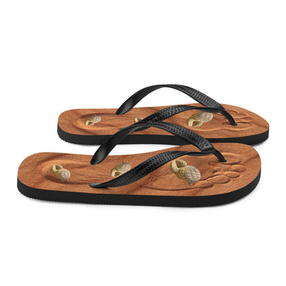 Sandy turtles Flip-Flops