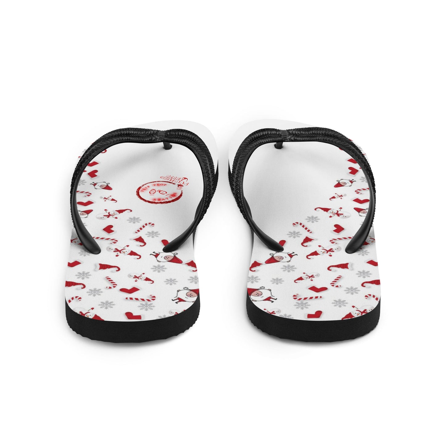 Santa's Candy Cane - Flip-Flops Design