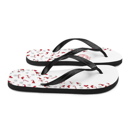 Santa's Candy Cane - Flip-Flops Design