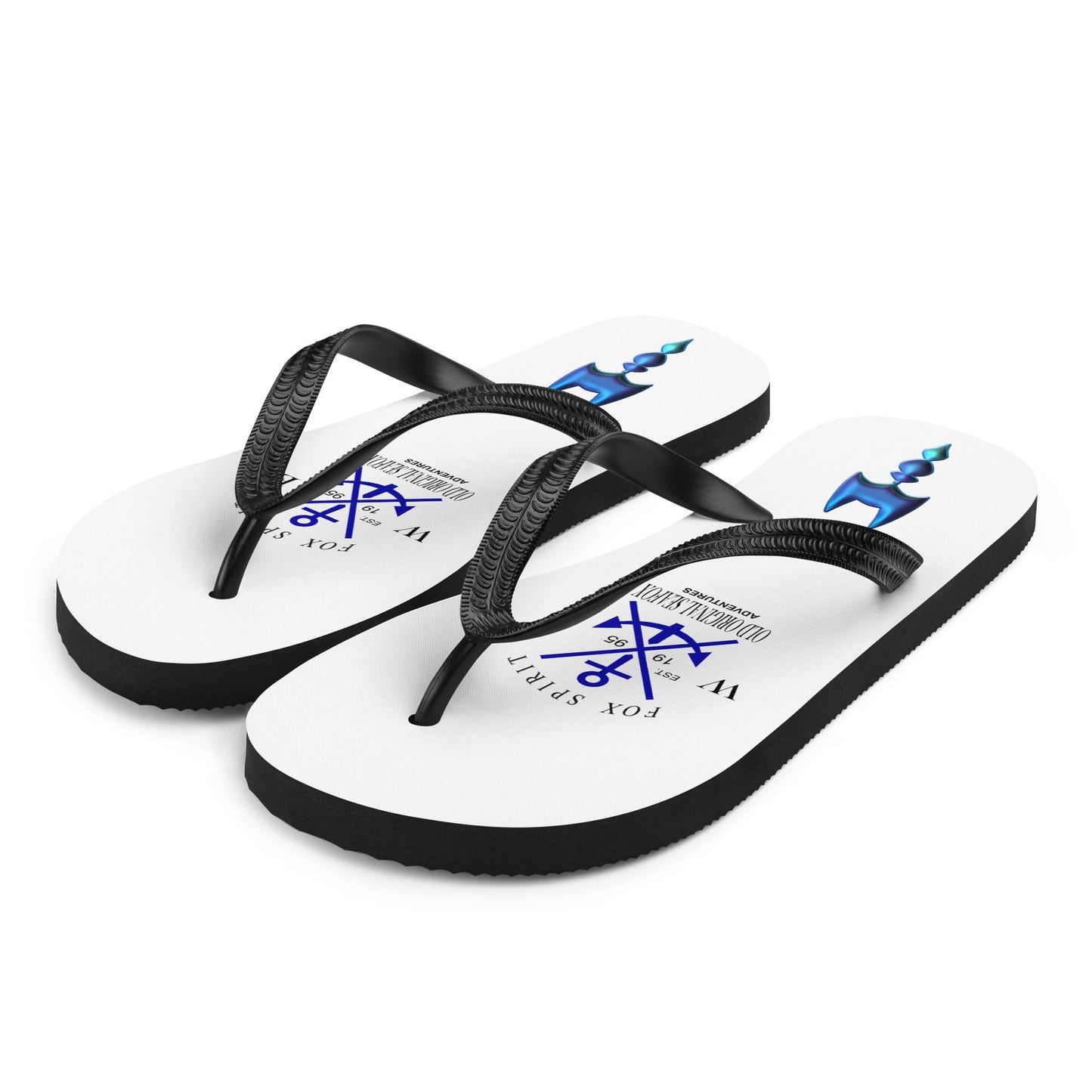 Sea Fox- Design Flip-flops