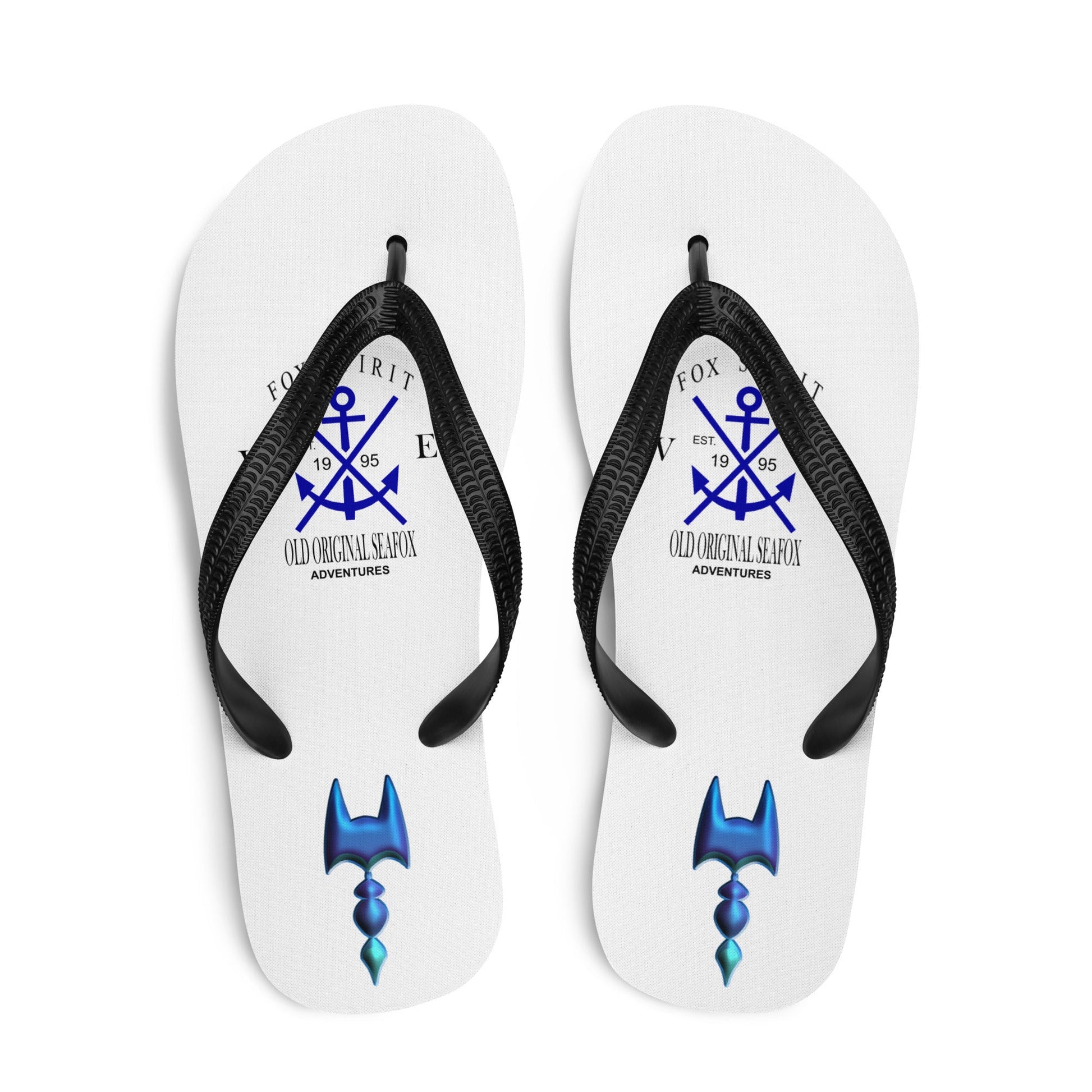 Sea Fox- Design Flip-flops