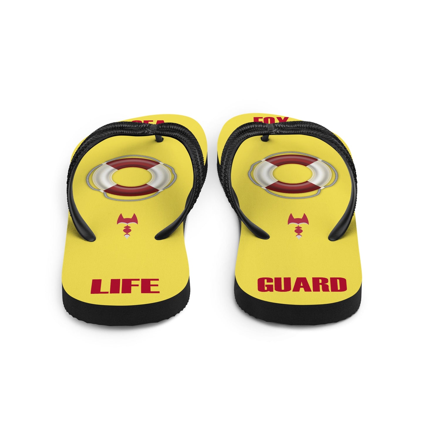 Sea Fox Life Guard Flip-Flops