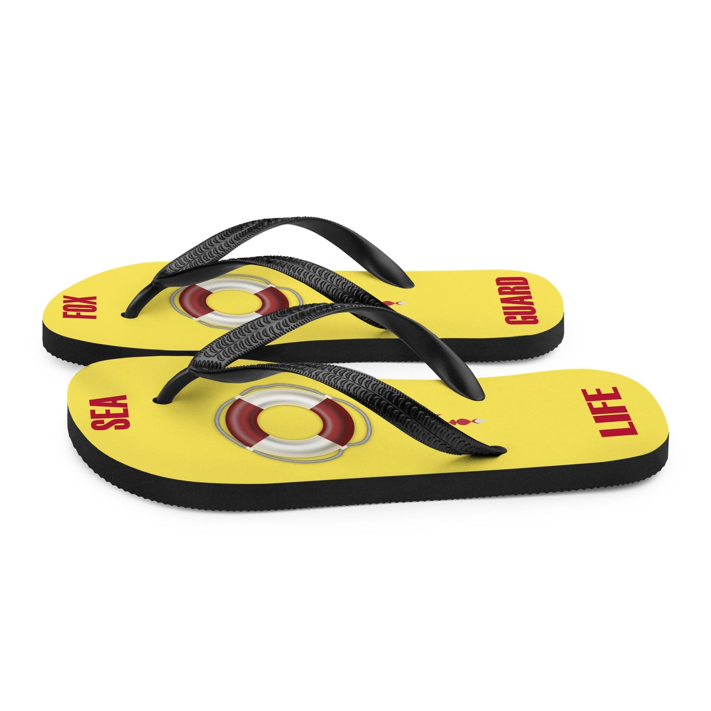 Sea Fox Life Guard Flip-Flops