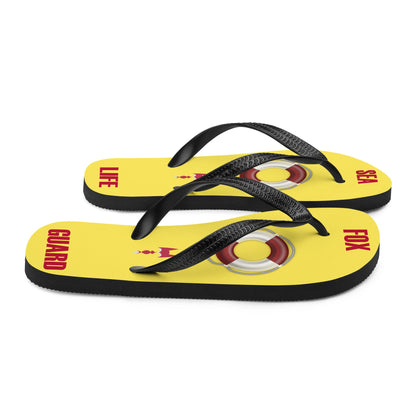 Sea Fox Life Guard Flip-Flops