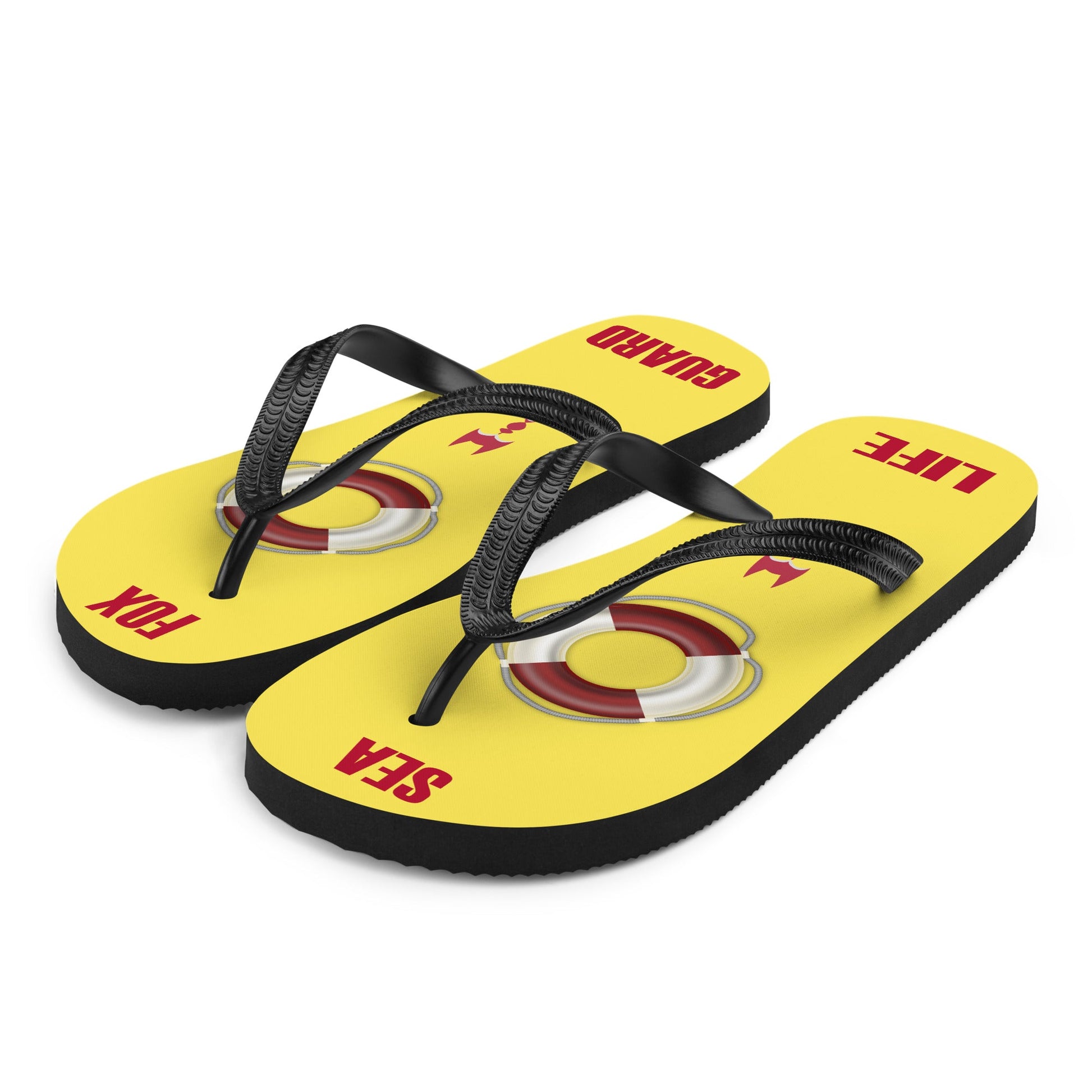 Sea Fox Life Guard Flip-Flops