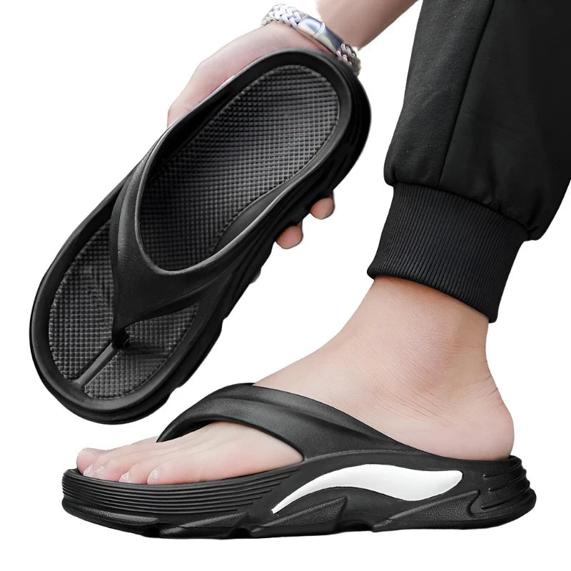 Side Wings - Men's Flip Flops Design