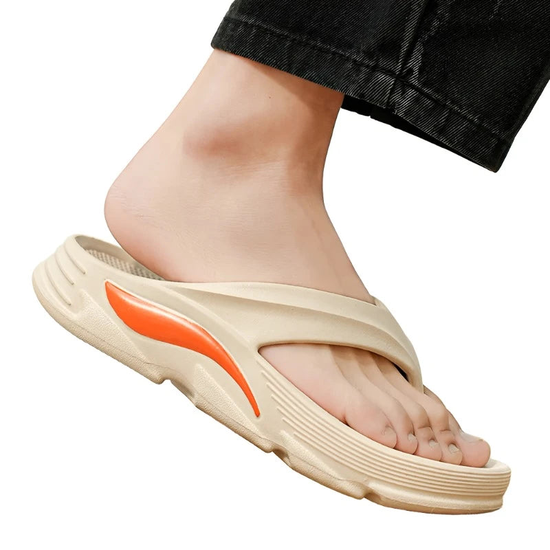 Side Wings - Men's Flip Flops Design