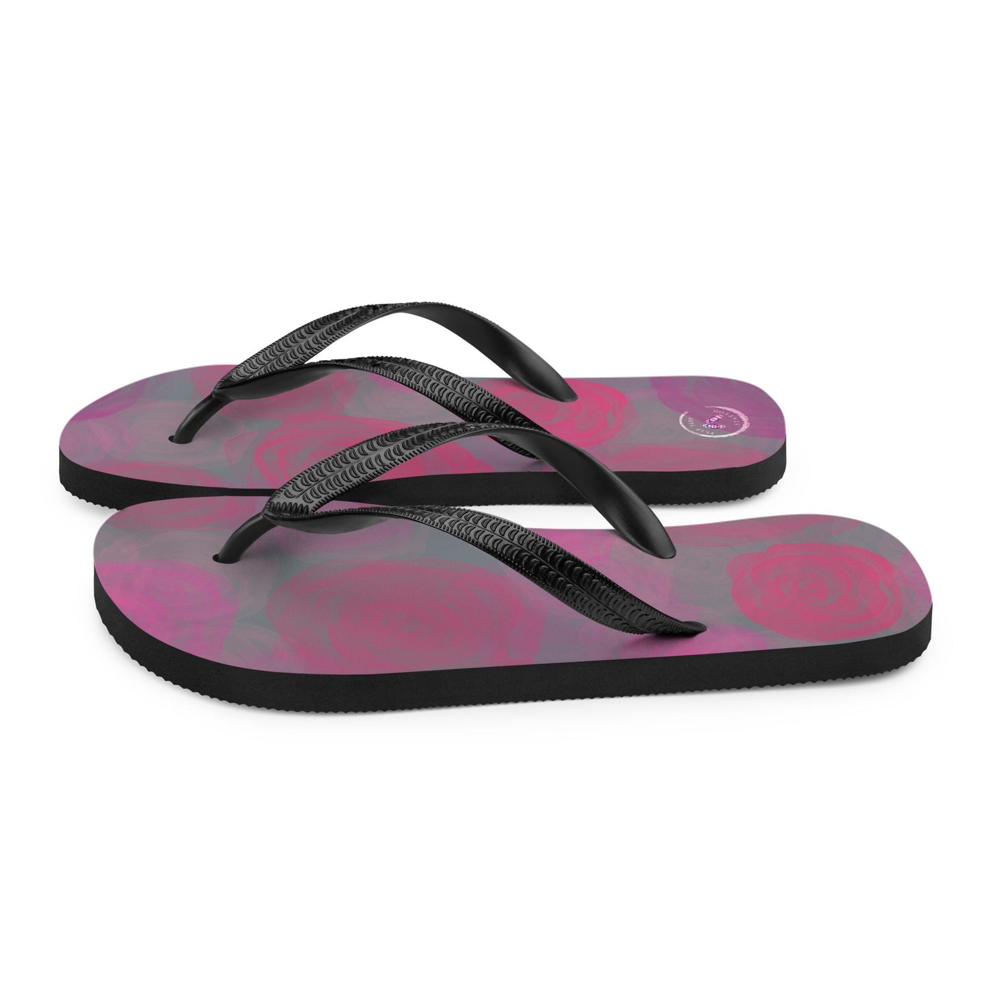 Slate & Roses Flip-Flops Designs