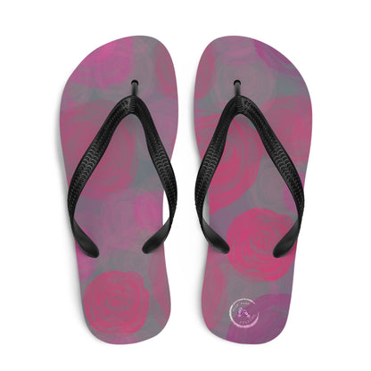 Slate & Roses Flip-Flops Designs