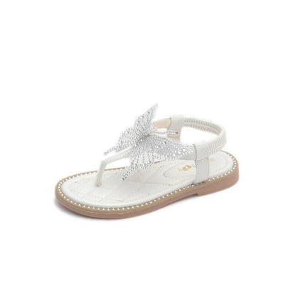 Smart Sparkle Butterfly Kid's Flip Flops