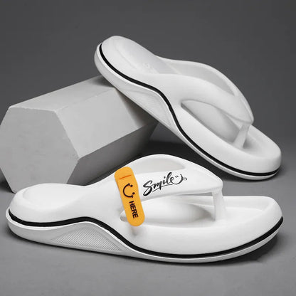 Smile! Men's flip flops design