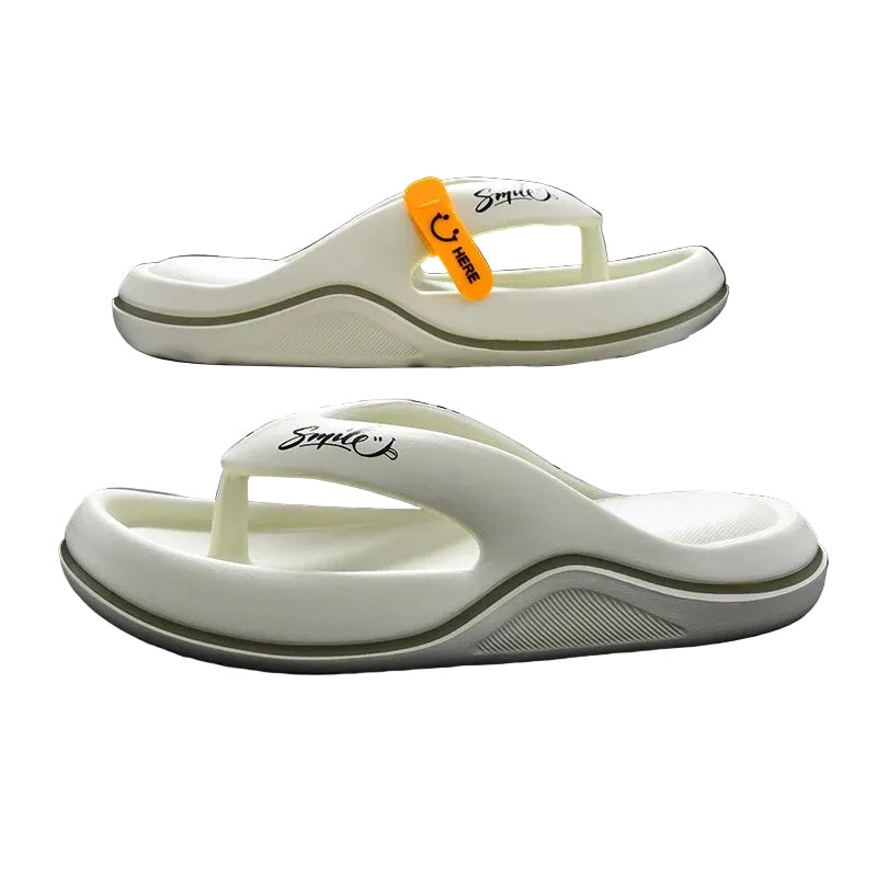 Smile2.0! Men's flip flops design