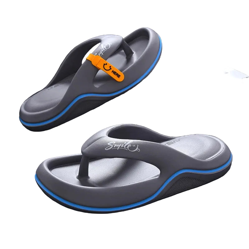 Smile2.0! Men's flip flops design