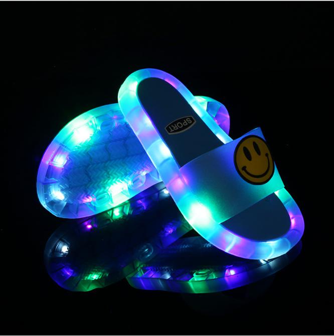 Smiley LEDs kid's sliders