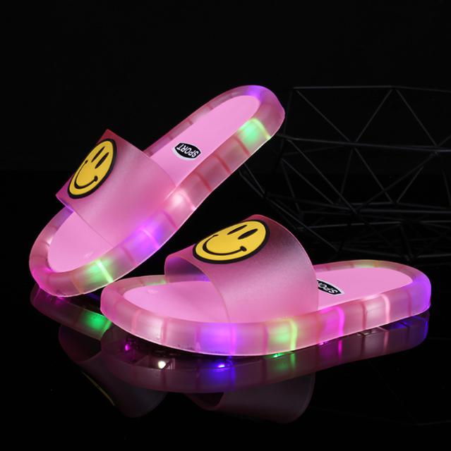 Smiley LEDs kid's sliders