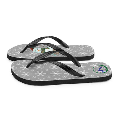 Snowman - Christmas Flip-Flops