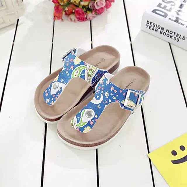 Soft Cork Children's Flip Flops Designs