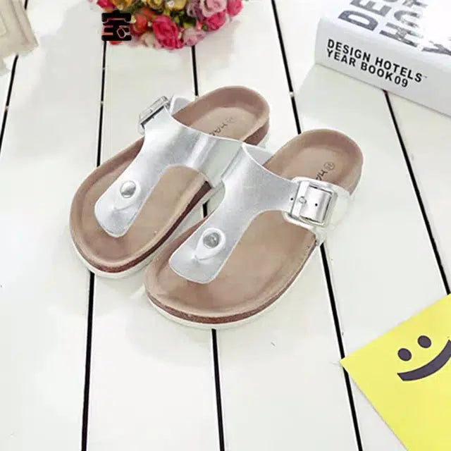 Soft Cork Children's Flip Flops Designs