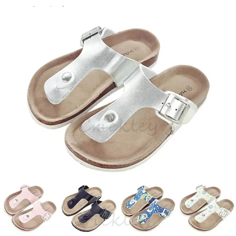 Soft Cork Children's Flip Flops Designs