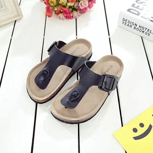 Soft Cork Children's Flip Flops Designs