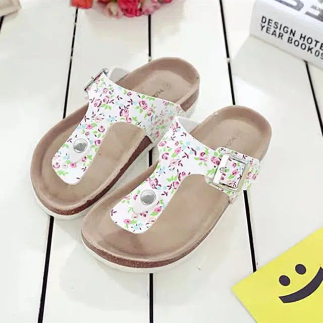 Soft Cork Children's Flip Flops Designs