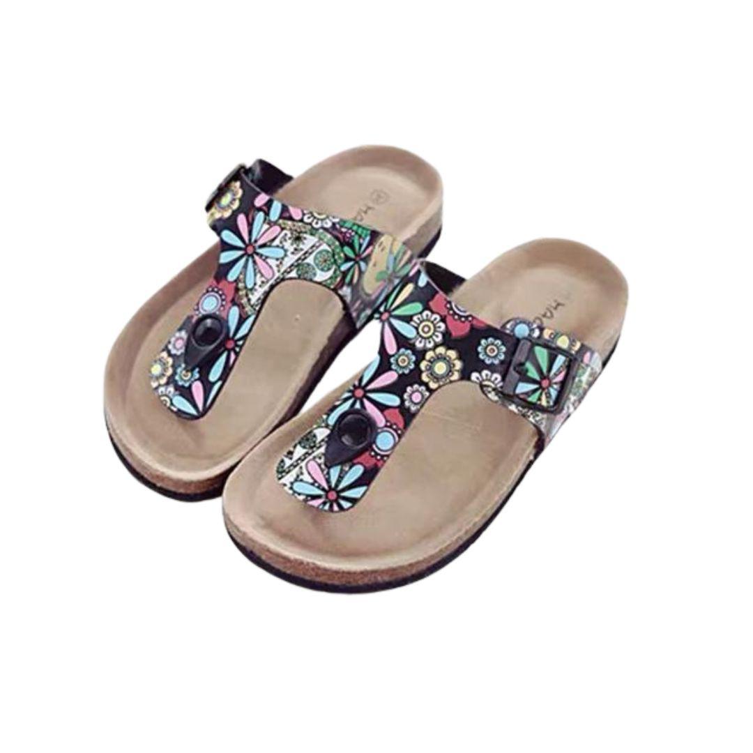 Soft Cork Children's Flip Flops Designs