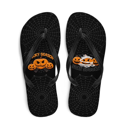 Spooky Season Flip-Flops Designs