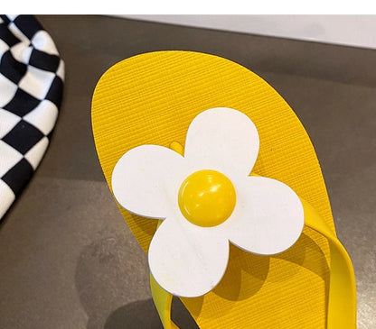Summer Daisy - Women's flip flops designs