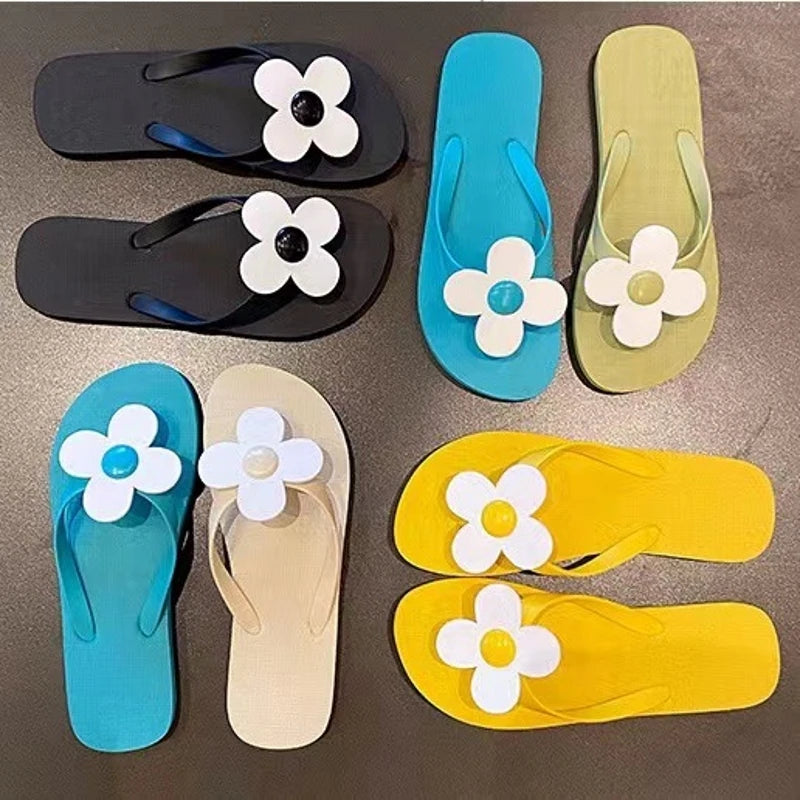 Summer Daisy - Women's flip flops designs