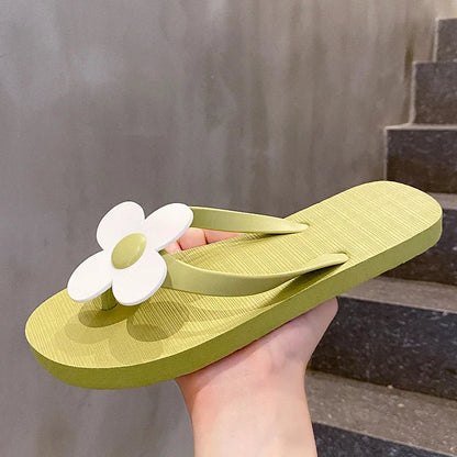 Summer Daisy - Women's flip flops designs