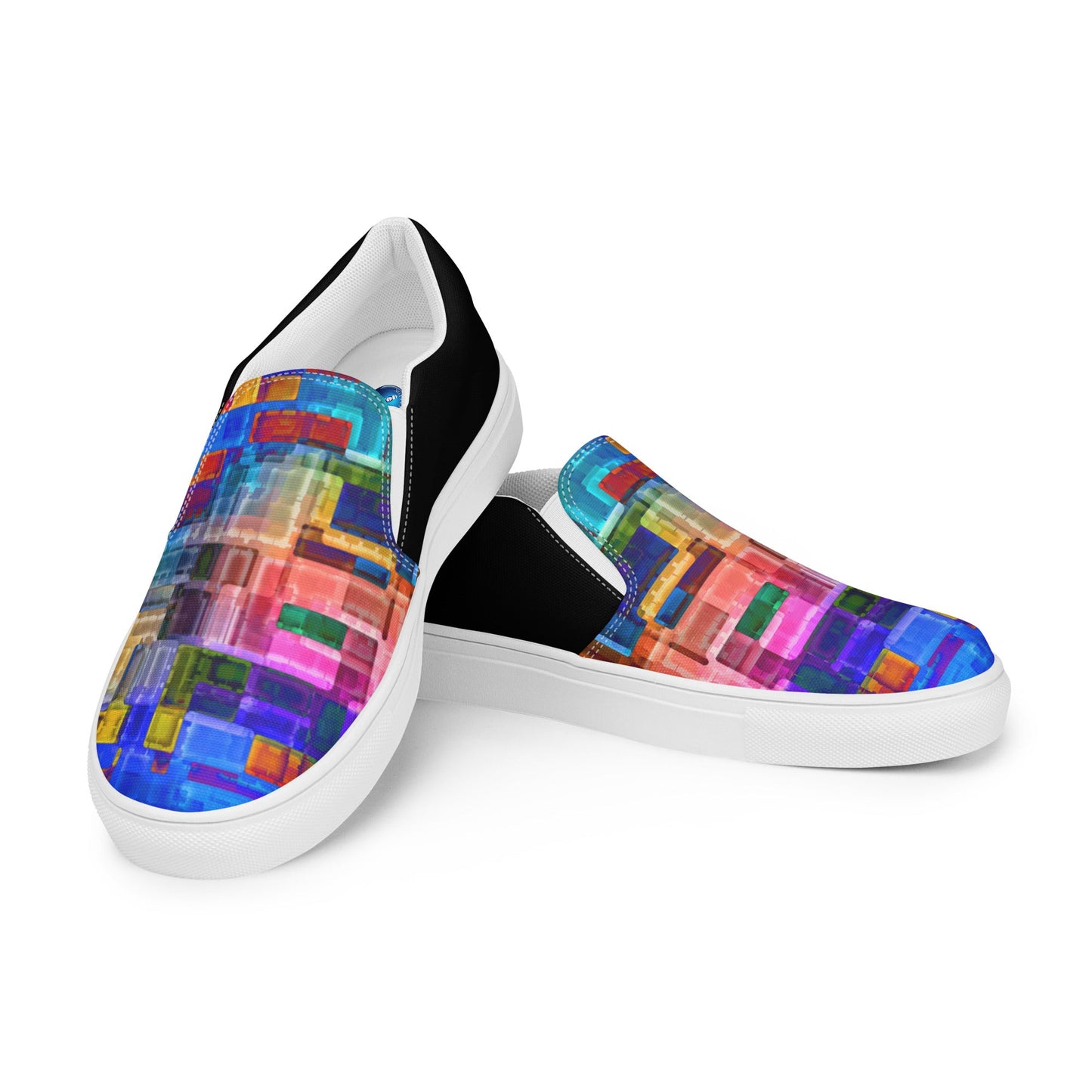 Summer Glass men's slip-on canvas shoes