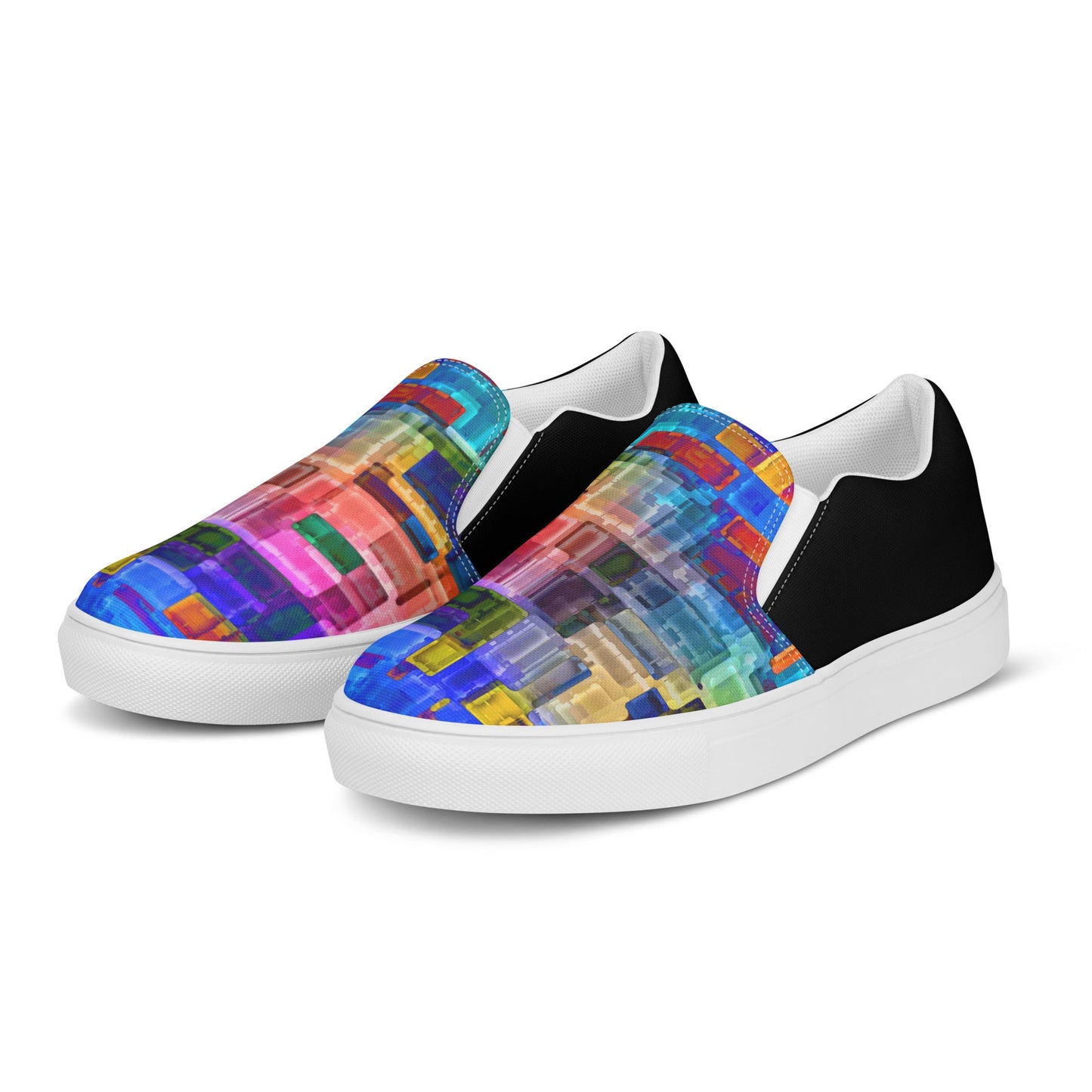 Summer Glass men's slip-on canvas shoes