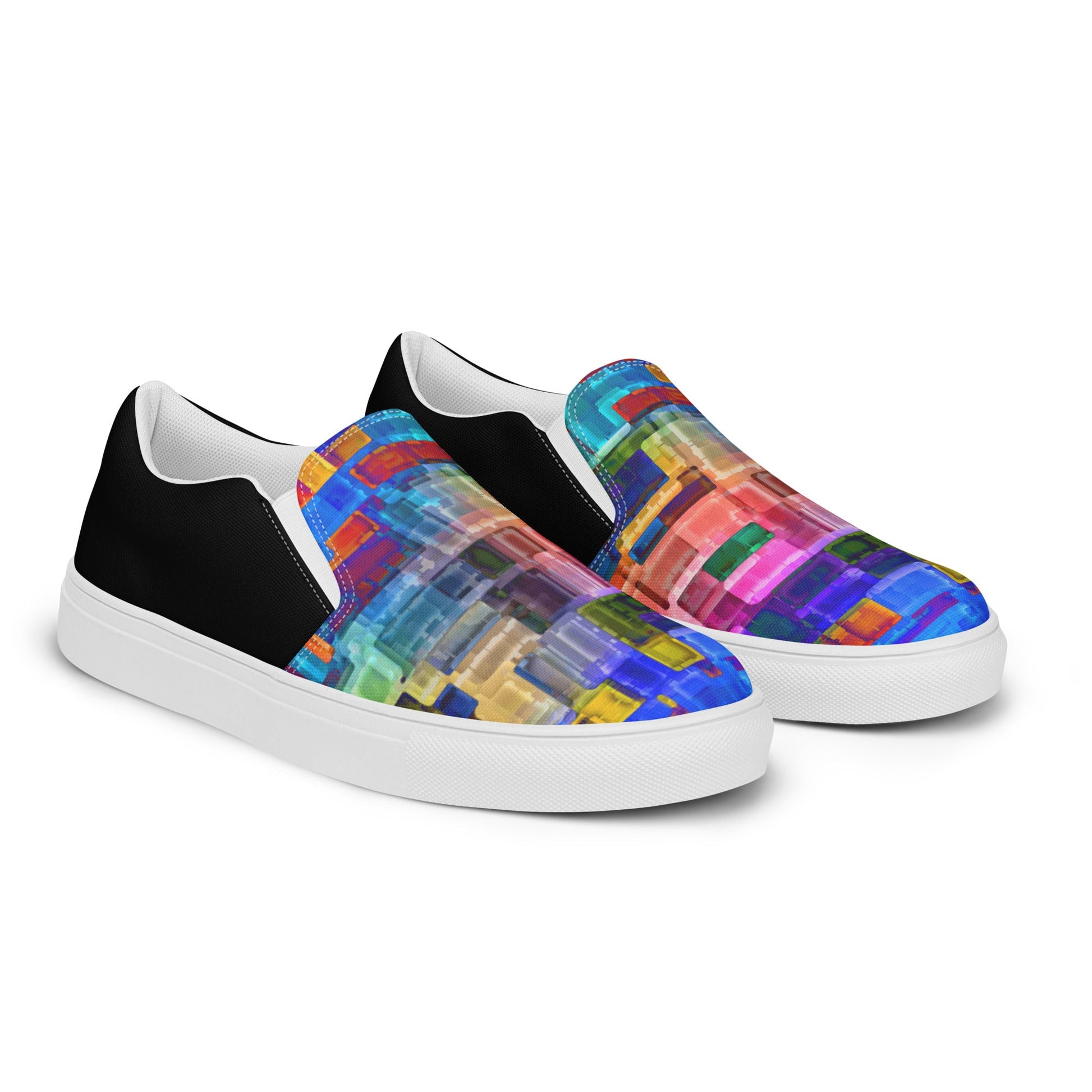 Summer Glass men's slip-on canvas shoes