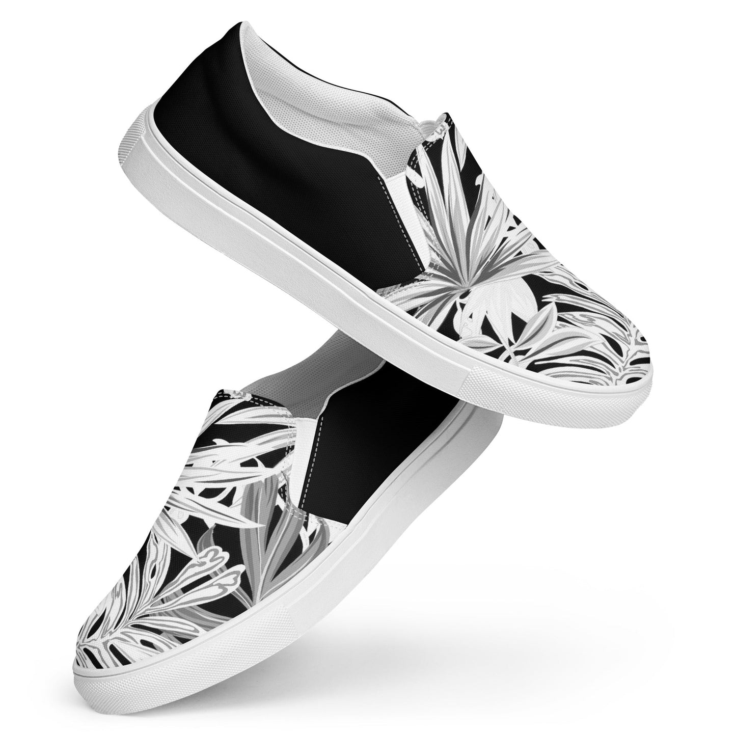 Summer Jungle Men’s slip-on canvas shoes