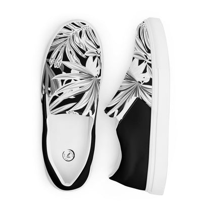 Summer Jungle Men’s slip-on canvas shoes