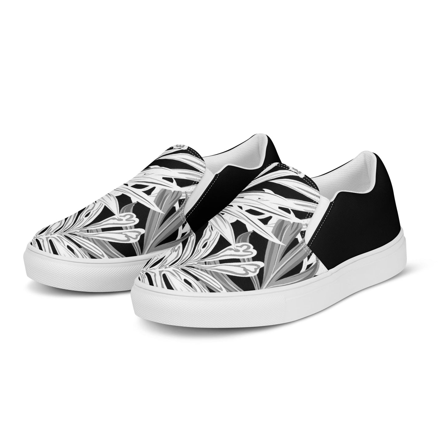 Summer Jungle Men’s slip-on canvas shoes