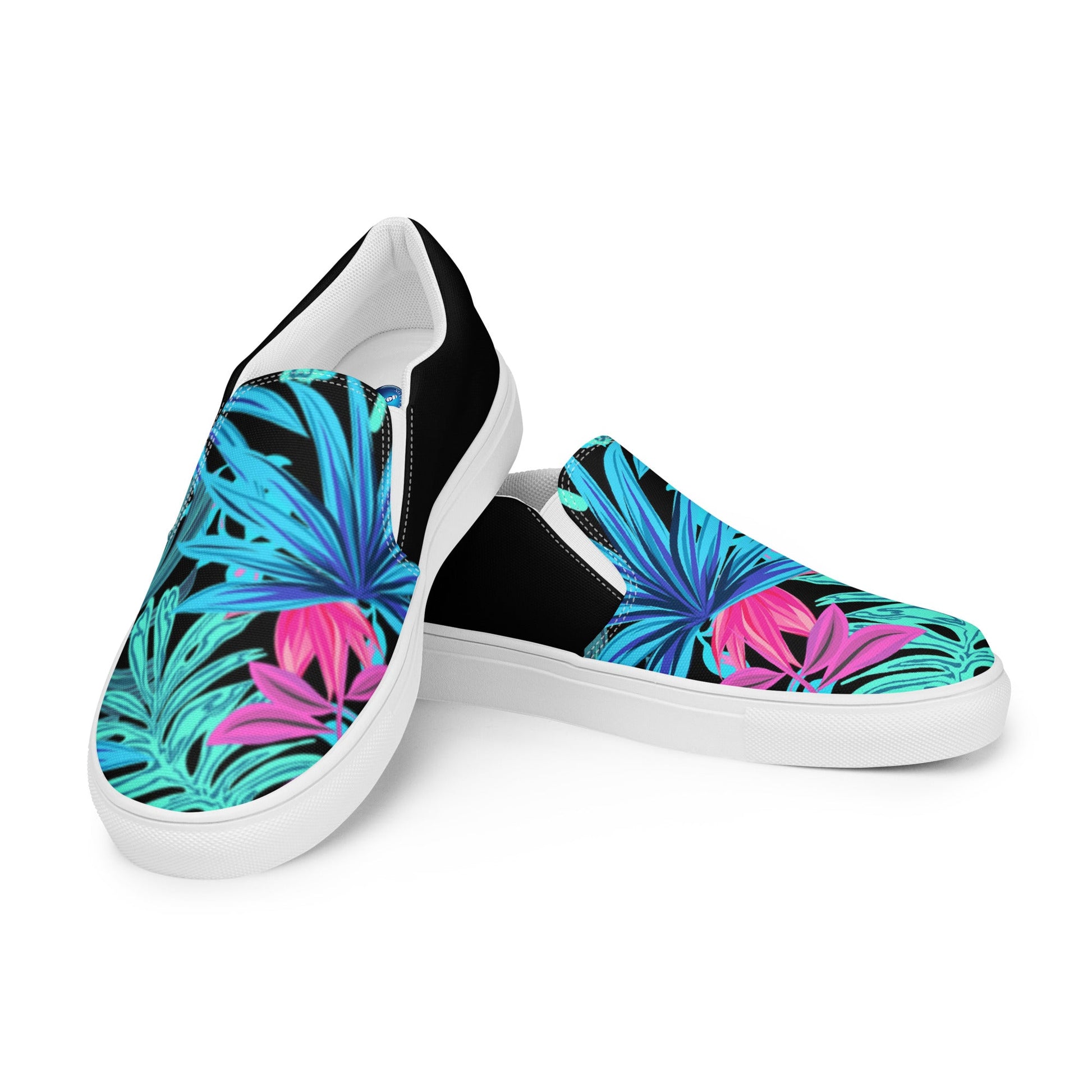 Summer Jungle women's slip-on canvas shoes