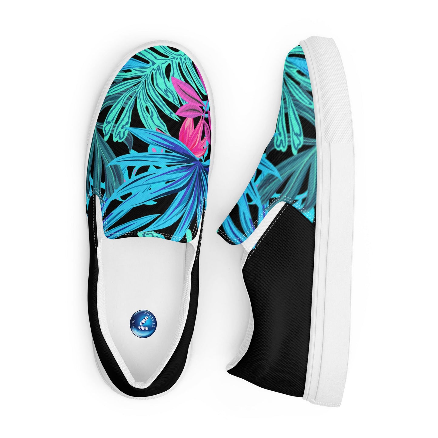 Summer Jungle women's slip-on canvas shoes