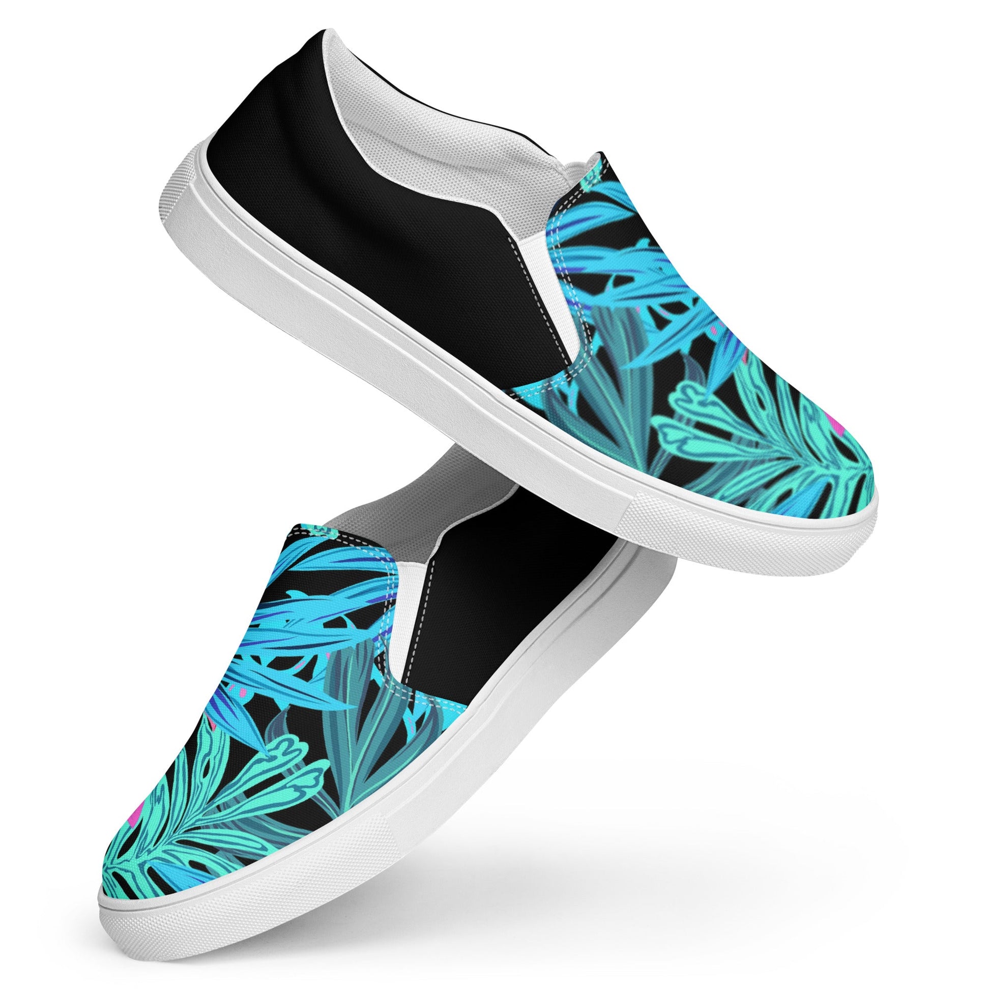 Summer Jungle women's slip-on canvas shoes