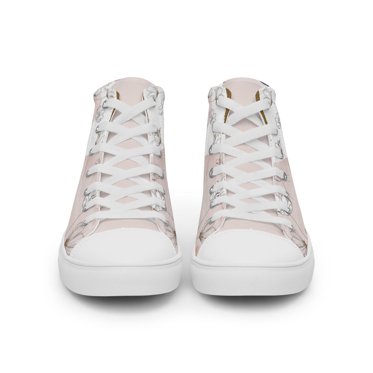 Summer Prairie - Women's high top canvas shoes