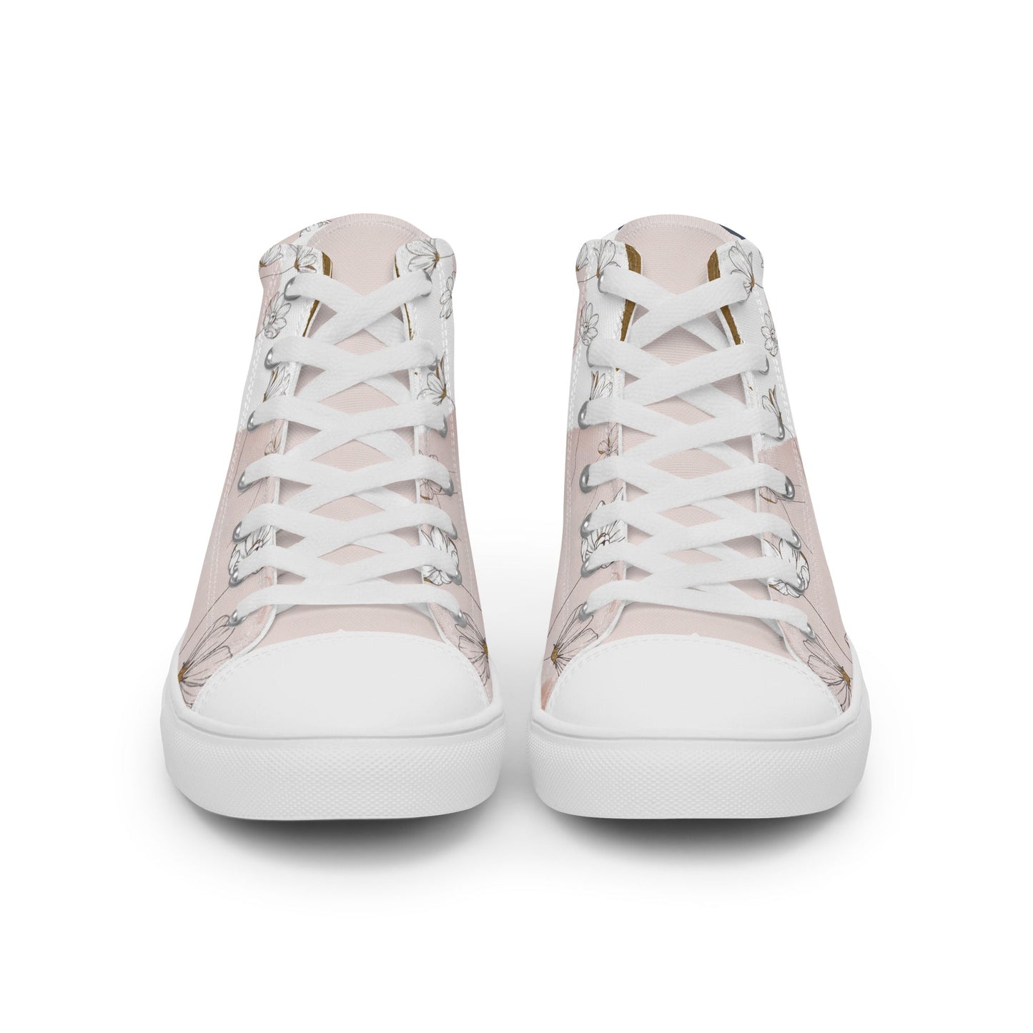 Summer Prairie high top canvas shoes